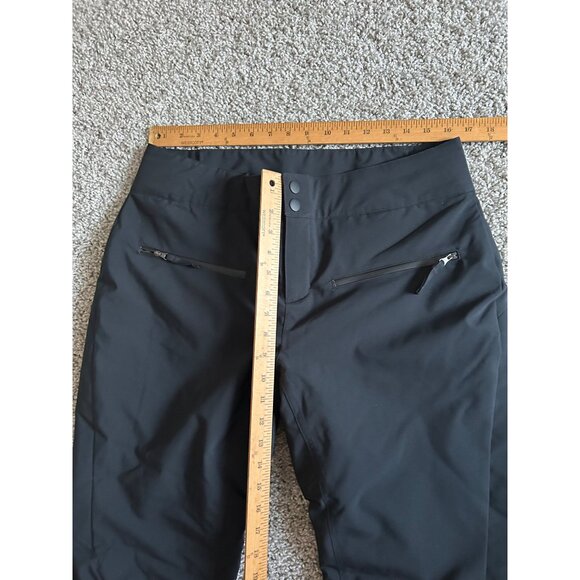 Obermeyer Womens Sz 10 Insulated Black Ski Pants Wide Leg Water-Resistant - Picture 10 of 14